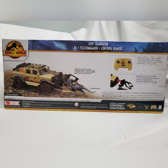 MATCHBOX Jurassic World Jepp Gladiator Remote-control Vehicle - Picture 3 of 6